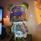 Fireworks Bear Lamp