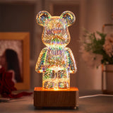 Fireworks Bear Lamp